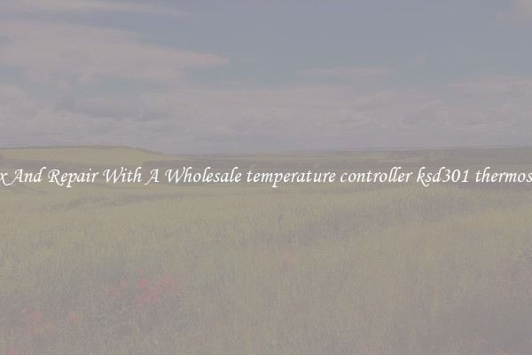 Fix And Repair With A Wholesale temperature controller ksd301 thermostat