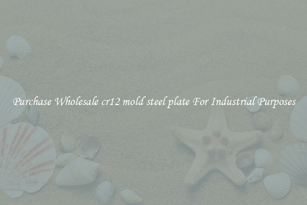 Purchase Wholesale cr12 mold steel plate For Industrial Purposes