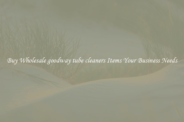 Buy Wholesale goodway tube cleaners Items Your Business Needs